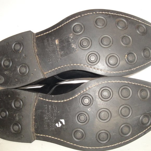 Tricker's Vintage Black Leather Oxford - Picture 7 of 7